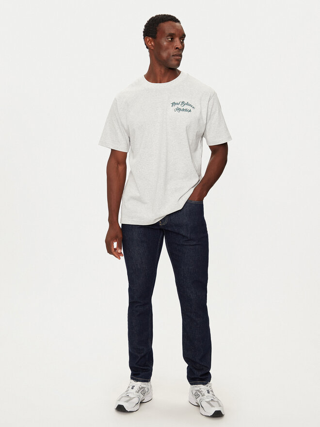 New Balance New Balance T-Shirt MT43556 Γκρι Regular Fit