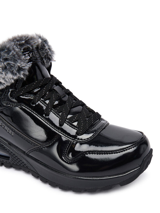 Skechers Schnürschuhe Skechers Uno Rugged 168126/BBK Schwarz