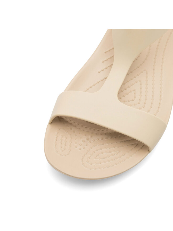 Crocs Sandały Crocs SERENA SANDAL 205469-212 Beżowy