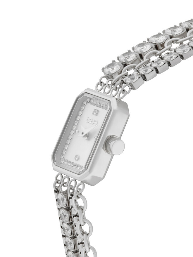Liu Jo Uhr Liu Jo Chains Bijou TLJ2670 Silberfarben