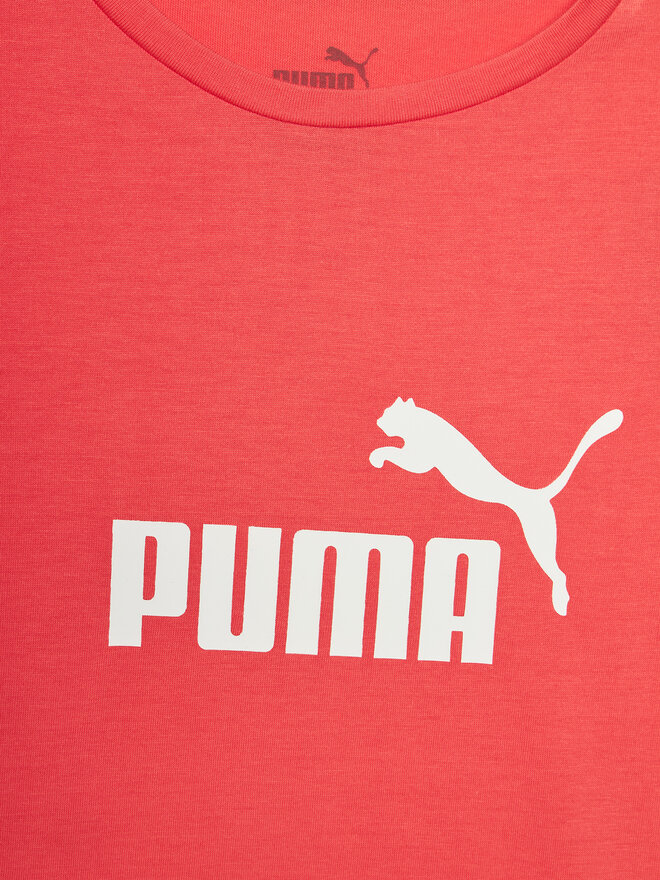 Puma Puma Camiseta Ess Logo 587029 Rojo Regular Fit