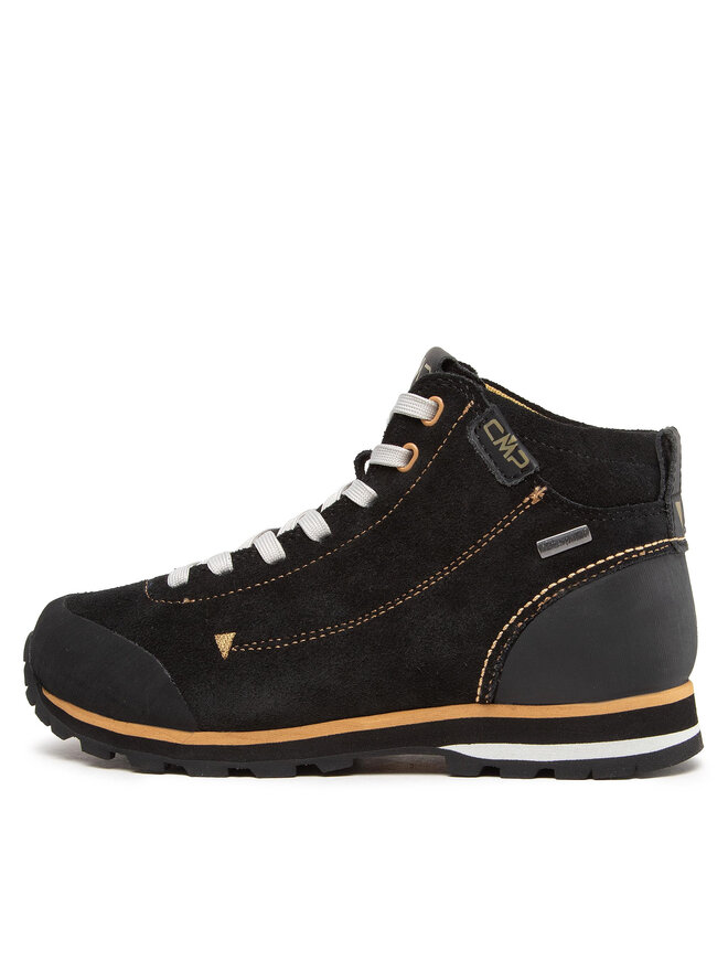 CMP Pārgājienu apavi CMP Elettra Mid Wmn Hiking Shoes Wp 38Q4596 Melns