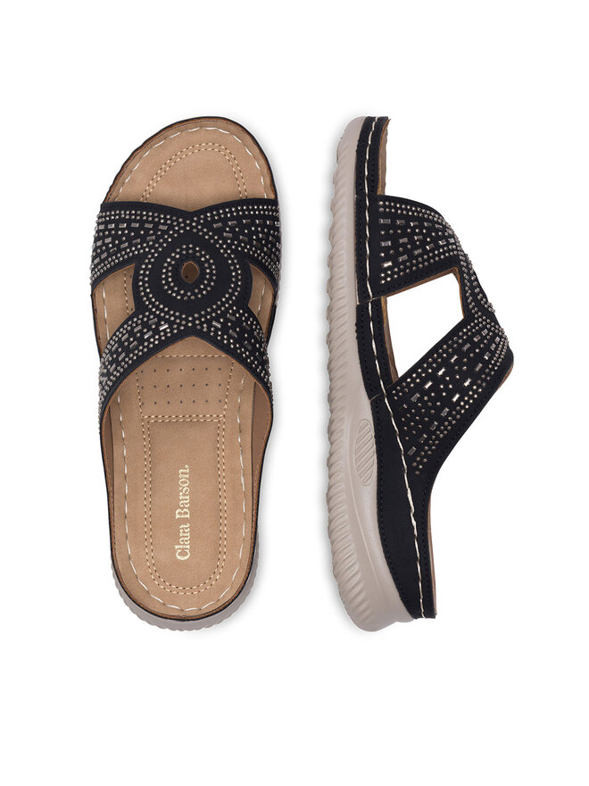 Clara Barson Chanclas Clara Barson WYL05010-30 Negro