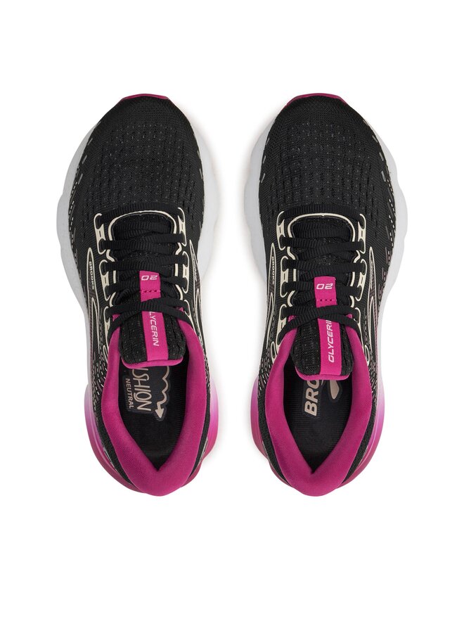 Brooks Bežecké topánky Brooks Glycerin 20 120369 1B 094 Čierna