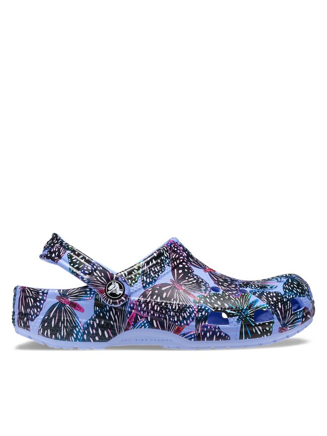 Crocs Шльопанці Crocs Classic Butterfly Clog 208257 Голубий