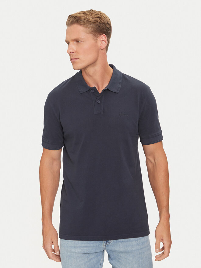 BOSS Boss Pólóing Prime 50507813 Sötétkék Regular Fit