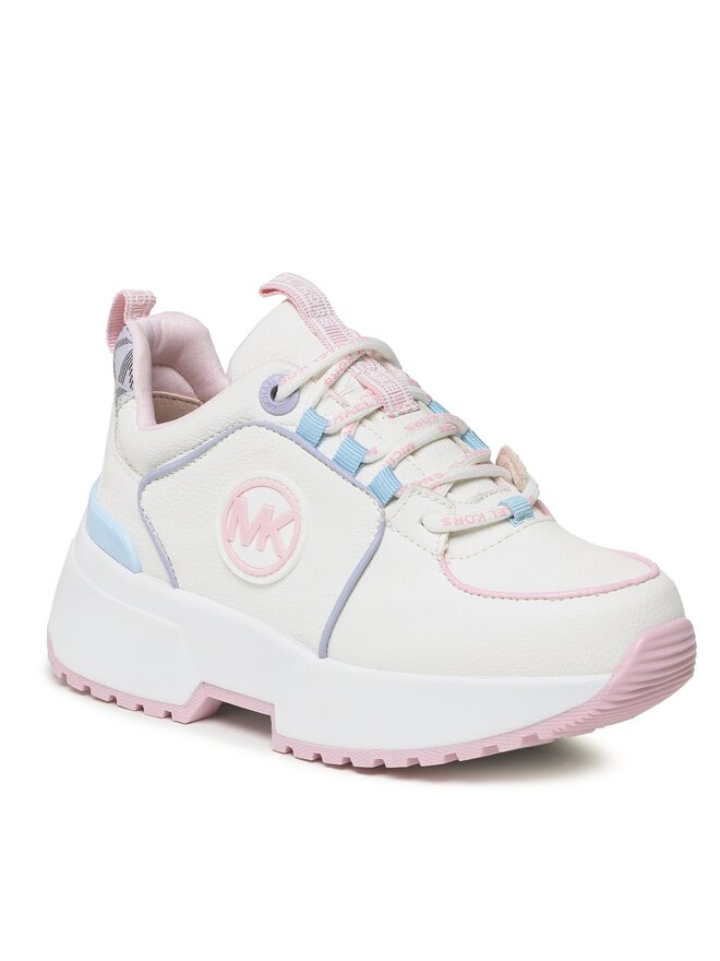 Sneakers MICHAEL KORS KIDS Cosmo Sylvia MK100697C Weiß | eschuhe.de