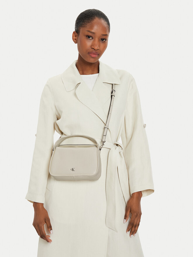 ファッションなデザイン Mono Metal Klein Calvin Rankinė Mini W/Flap Block20 その他