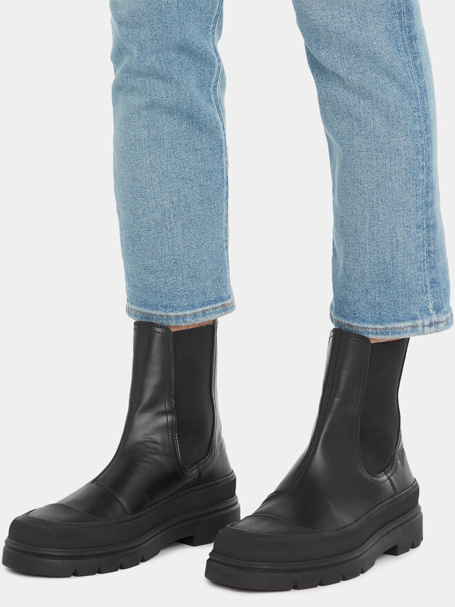 Calvin Klein Боти тип челси Calvin Klein Chelsea Boot High HM0HM01215 Черен