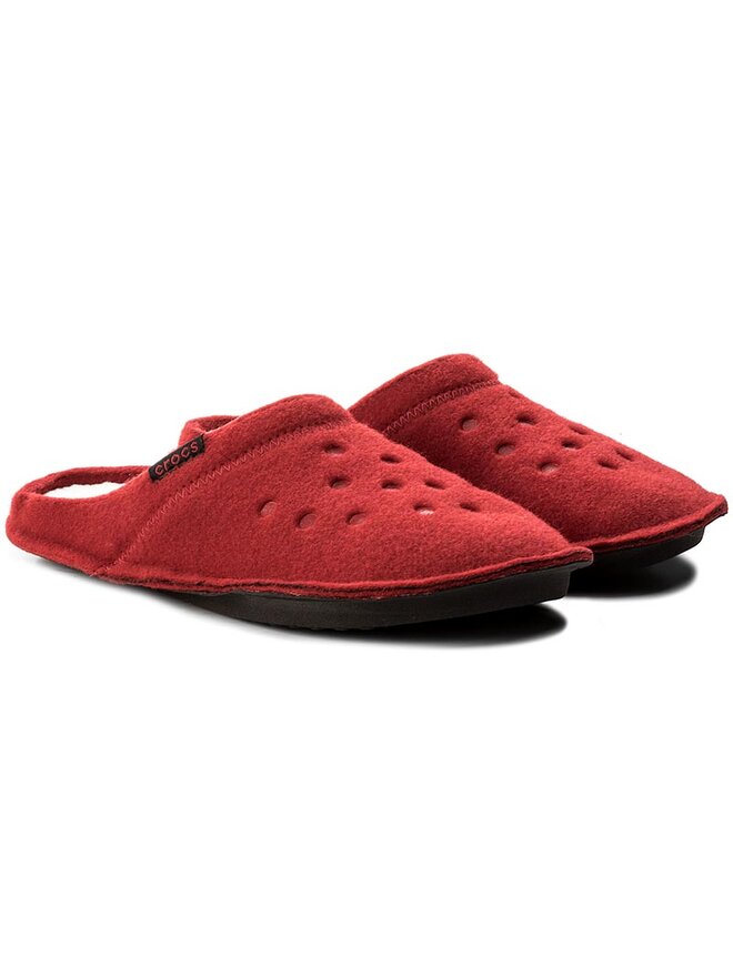 Hausschuhe Crocs Classic Slipper 203600 Rot eschuhe