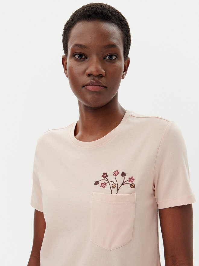 ONLY ONLY Футболка Polly 15317989 Рожевий Regular Fit