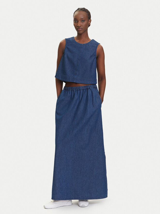 Pieces Pieces Felső Tenim 17157936 Sötétkék Regular Fit