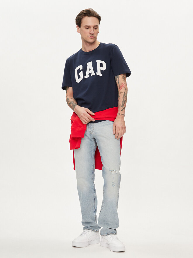 Gap Gap Póló 856659-04 Sötétkék Regular Fit