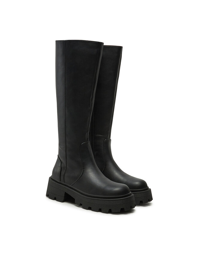 ONLY Shoes Csizma ONLY Shoes High Chunky Boots 15329804 Fekete