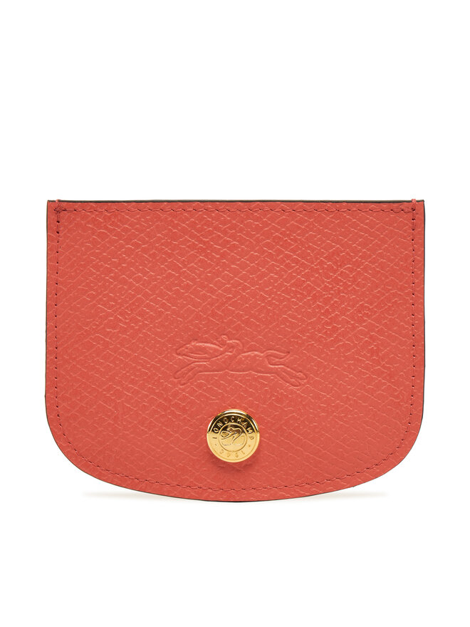 Longchamp Etui na karty kredytowe Longchamp 30031HYZ Koralowy