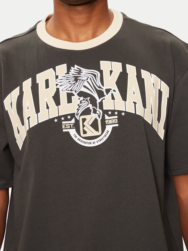 Karl Kani Karl Kani Camiseta Eagle Print 60300106 Beis Regular Fit