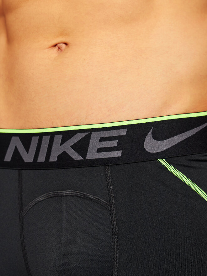 Nike Nike Komplektas: 2 poros trumpikių Breathe Micro 0000KE1019 Juoda