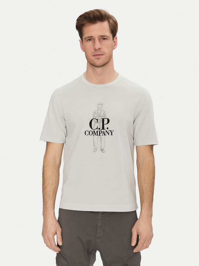 C.P. Company C.P. Company Футболка 18CMTS288A006057O Голубий Regular Fit