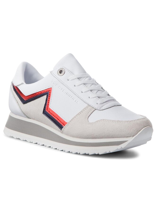 Tommy Hilfiger Сникърси Tommy Hilfiger Star Retro Runner FW0FW03234 Бял
