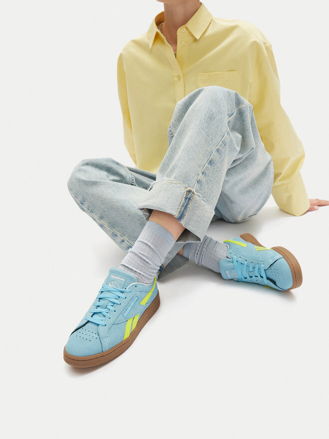 Reebok Sneakersy Reebok CLUB C GROUNDS UK 100221373 Modrá