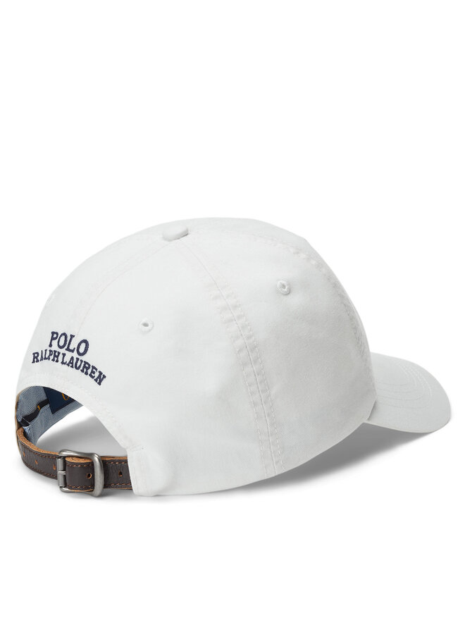 Polo Ralph Lauren Шапка с козирка Polo Ralph Lauren 211954881002 Бял