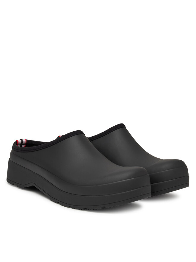Hunter Papucs Hunter Downpour Tall Wellington HFRW0002251 Fekete