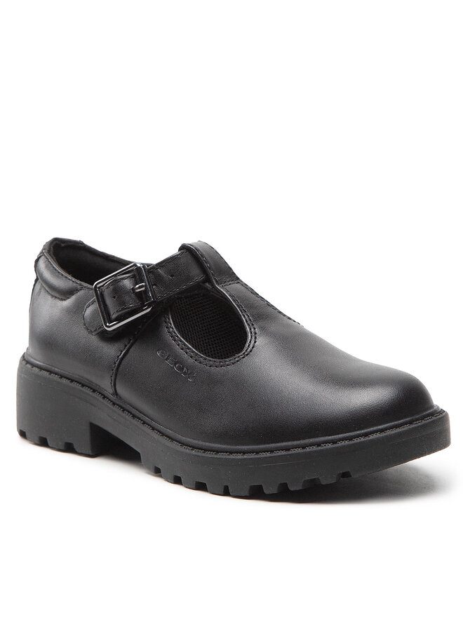 Geox Pantofi Geox J Casey G. E J8420E 00043 C9999 M Negru