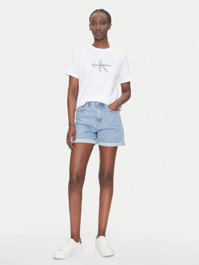Calvin Klein Jeans Calvin Klein Jeans Camiseta Hero LV047B865G Blanco Regular Fit