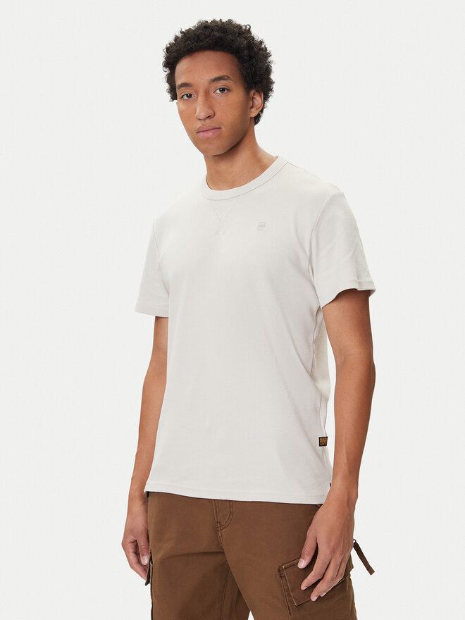 G-Star Raw G-Star Raw Camiseta Nifous D24449-D976 Écru Regular Fit