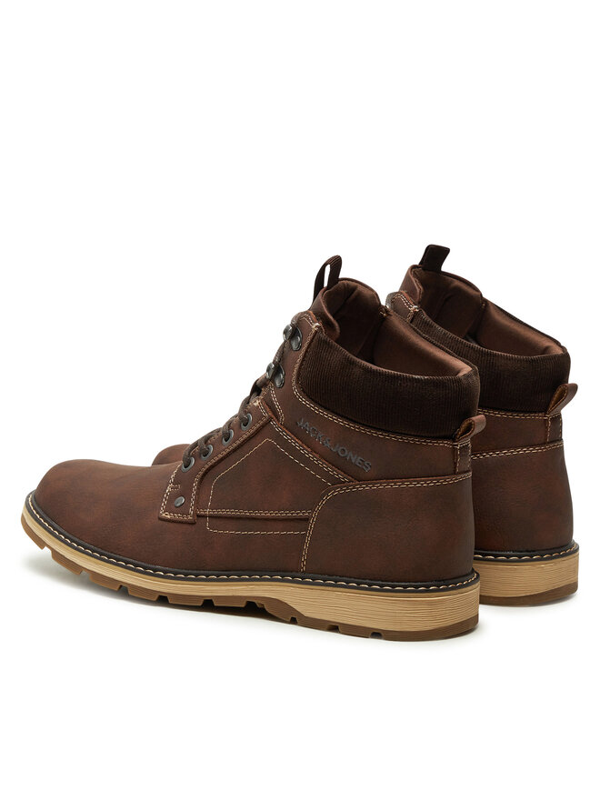 Jack&Jones Schnürschuhe Jack&Jones Stratford 12257762 Braun