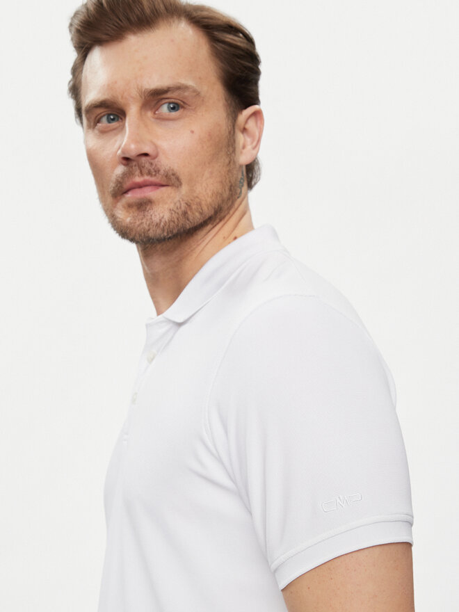 CMP CMP Poloshirt 31T7497V Weiß Regular Fit