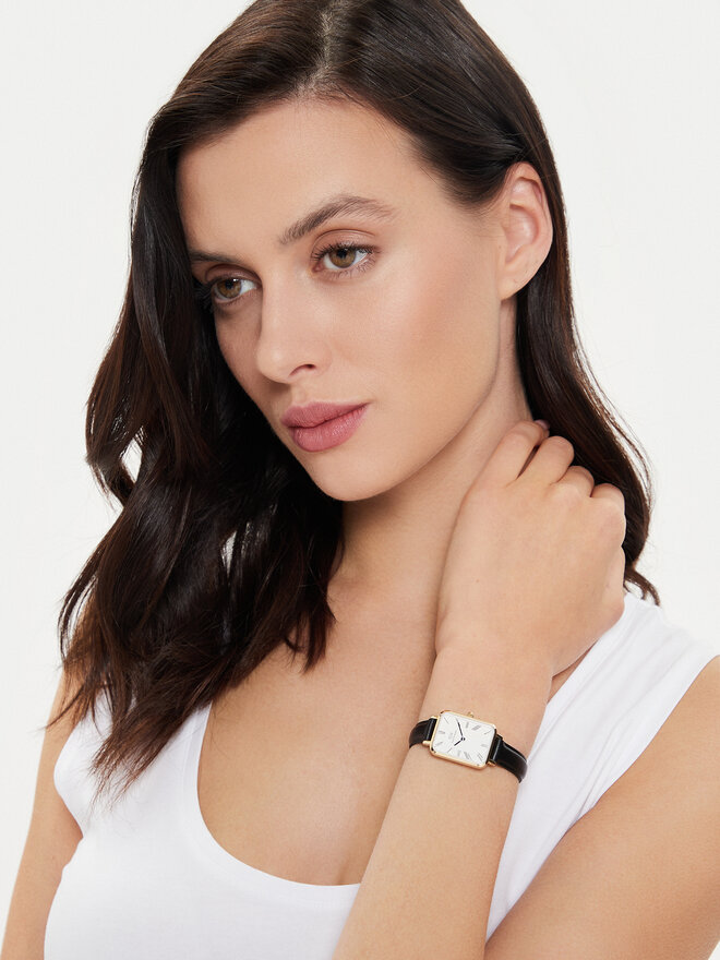 Daniel Wellington Pulkstenis Daniel Wellington Quadro Roman Numerals Sheffield DW00100692 Melns