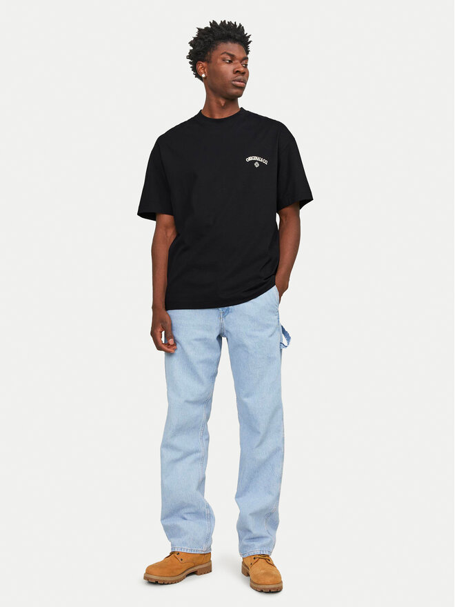 Jack&Jones Jack&Jones T-Shirt Santorini 12251776 Μαύρο Wide Fit