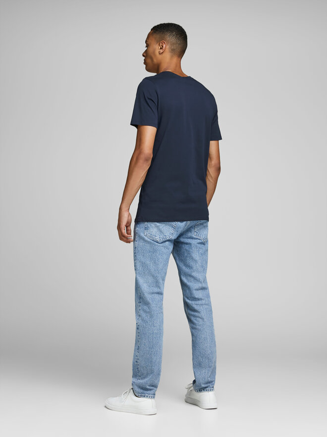 Jack&Jones Jack&Jones Póló Corp 12151955 Sötétkék Slim Fit