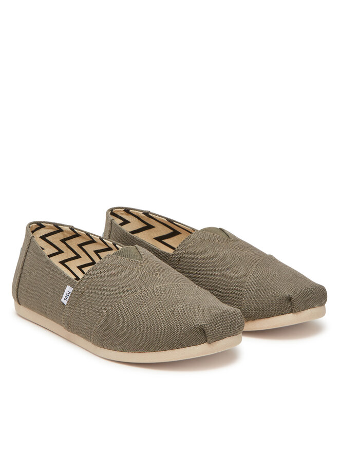 Toms Īsi apavi Toms Alpargata Classic 10021903 Pelēks