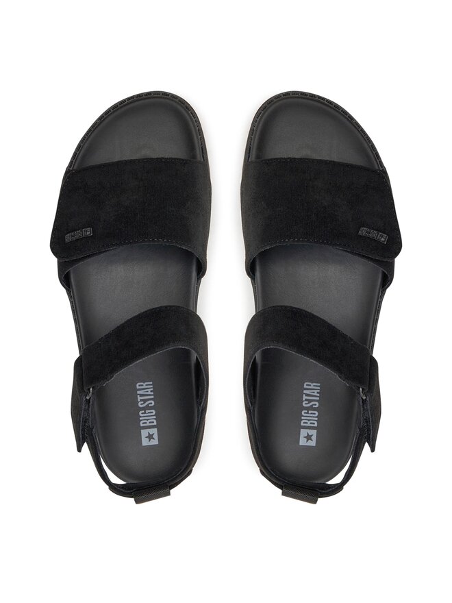 Big Star Shoes Sandały Big Star Shoes NN274700 Czarny