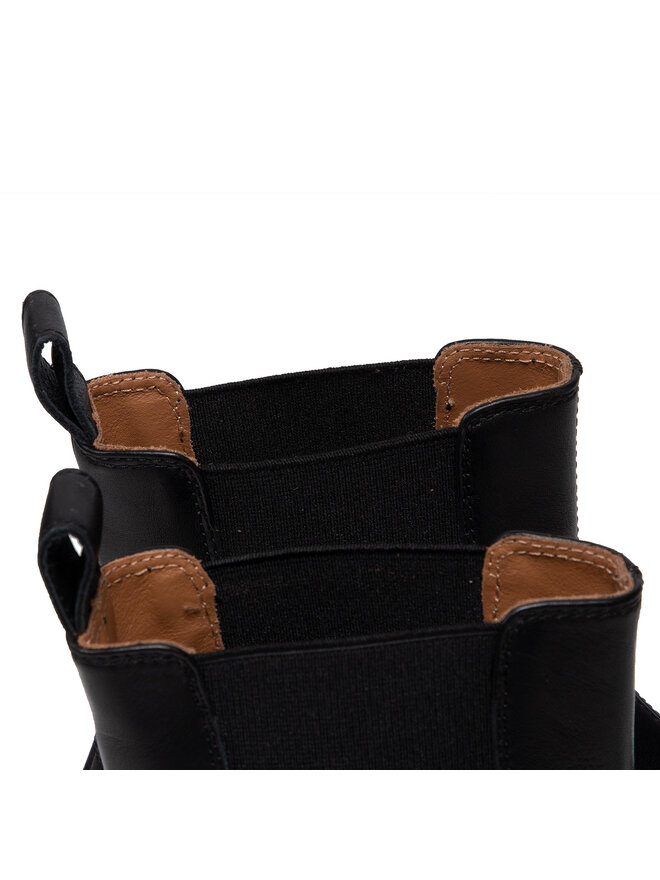 Trussardi Μποτάκια Trussardi 79A00721 Μαύρο