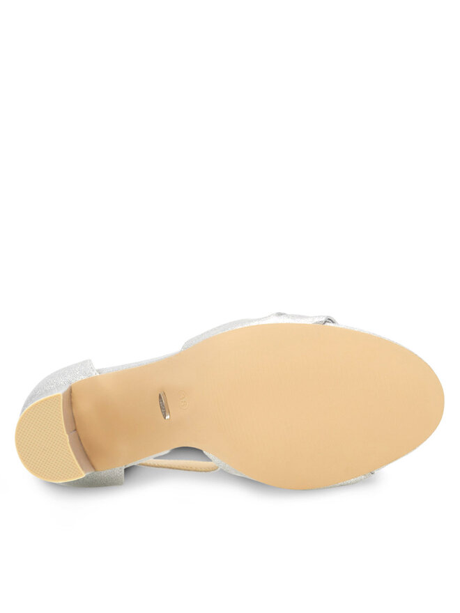 DeeZee Sandały DeeZee KLKK07-13 Srebrny