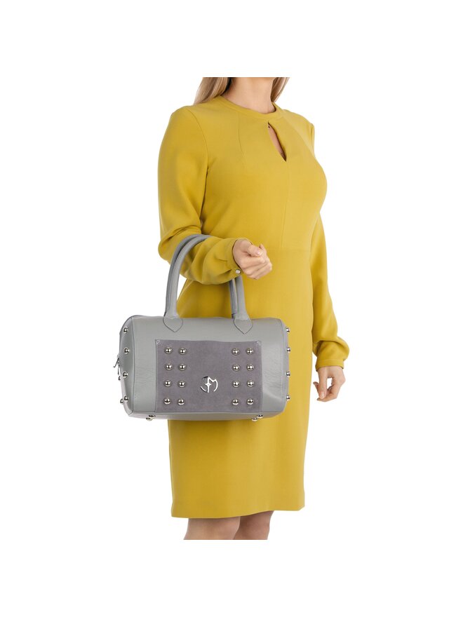 Eva Minge Handtasche Eva Minge Zafra 4M 18NN1372665EF Grau