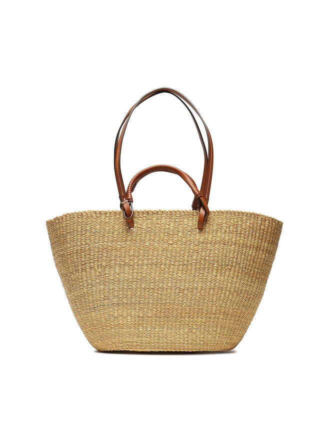 Ella straw tote discount