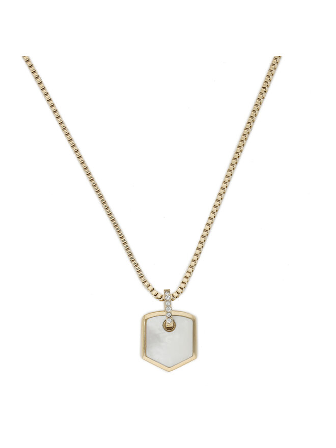 Fossil Колие Fossil JF04529710 Златист