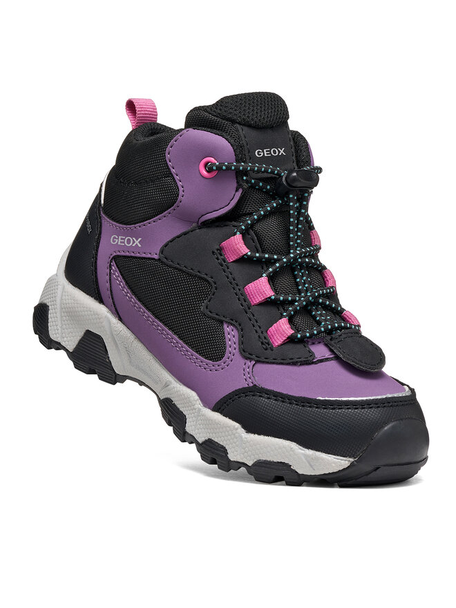 Geox Schnürschuhe Geox J Magnetar G. B Abx J464LB 050FU C8277 M Violett