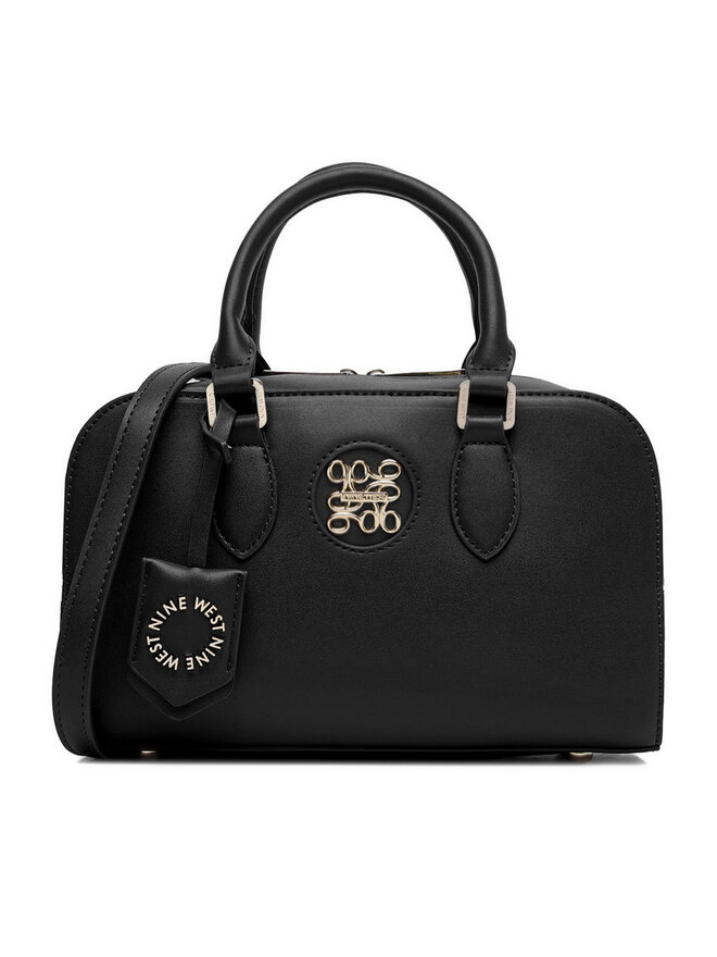 Nine West Handtasche Nine West CEO- SATIN BLOOM-LDA9374 Schwarz