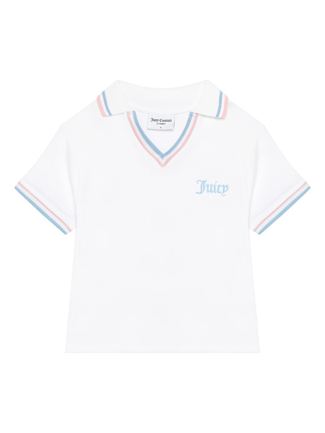 Juicy Couture Juicy Couture Polo JCWCT225355 Blanco Regular Fit