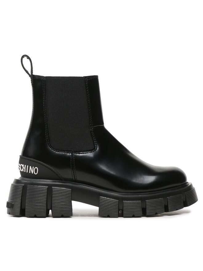 LOVE MOSCHINO Jātnieku stila puszābaki LOVE MOSCHINO JA21045G1HIB0000 Melns