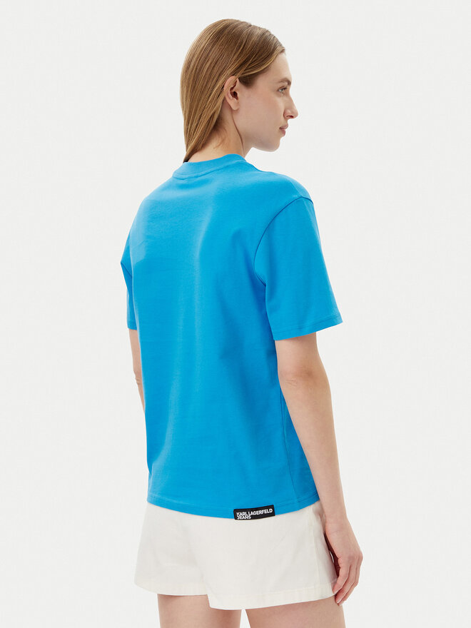 Karl Lagerfeld Jeans Karl Lagerfeld Jeans T-Shirt A1W17005 Μπλε Relaxed Fit