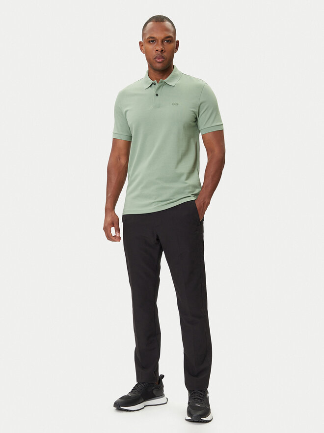 BOSS BOSS Poloshirt Pallas 50468362 Grün Regular Fit