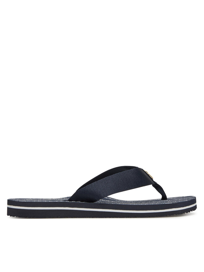 Tommy Hilfiger Flip-flops Tommy Hilfiger Th Chain Print FW0FW08514 Sötétkék