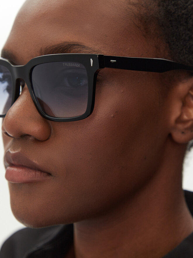Trussardi Saulesbrilles Trussardi TSM9064 Melns