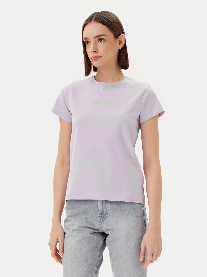 Guess Jeans Guess Jeans Camiseta W4BI53 KCIE1 De color Regular Fit